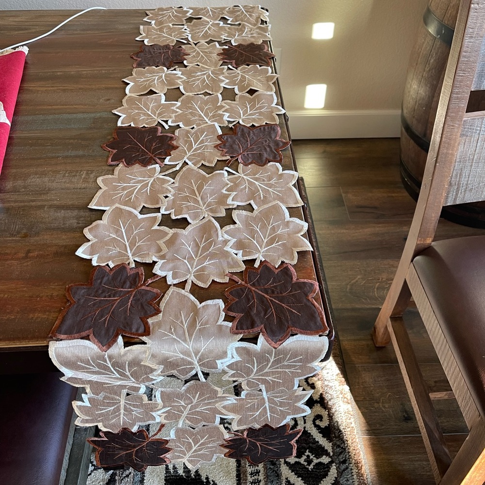 Fall table runner - Picture 2 of 5